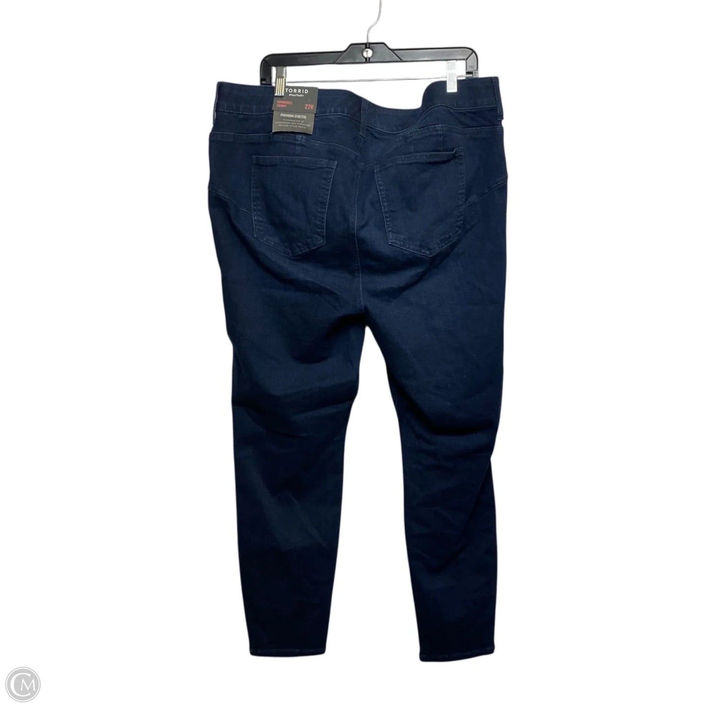 Jeans Skinny By Torrid In Blue Denim, Size: 22