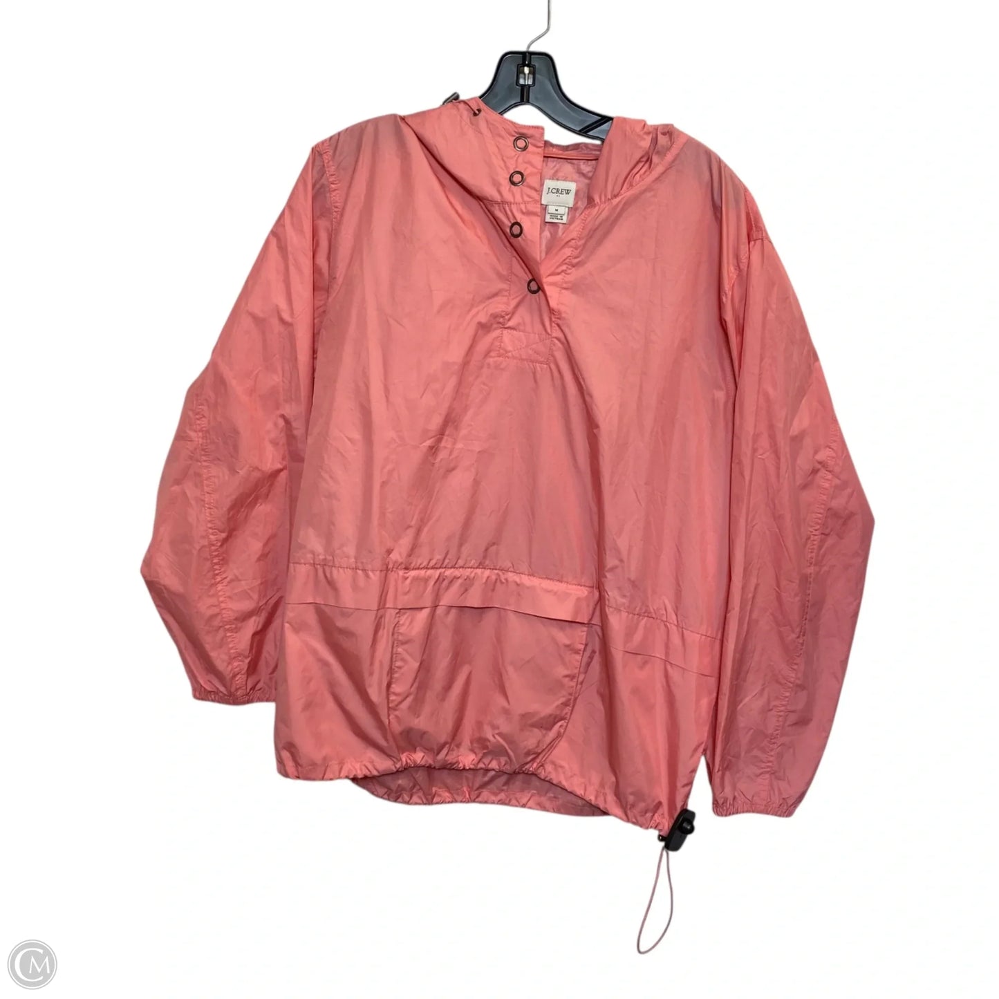 Jacket Windbreaker By J. Crew In Pink, Size: M