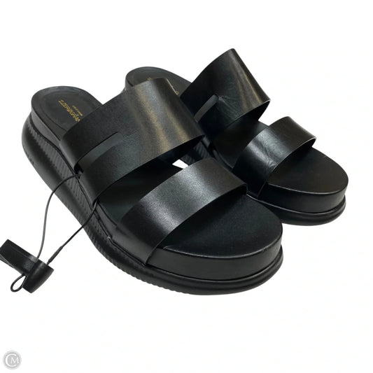 Sandals Designer By Cole-haan In Black, Size: 8