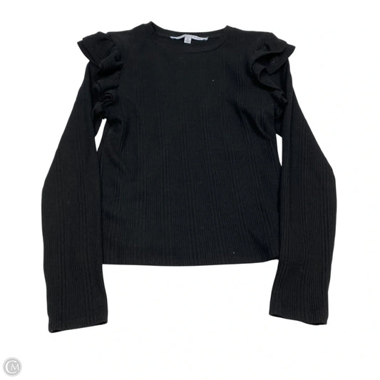 Top Long Sleeve By Celebrity Pink In Black, Size: Xl