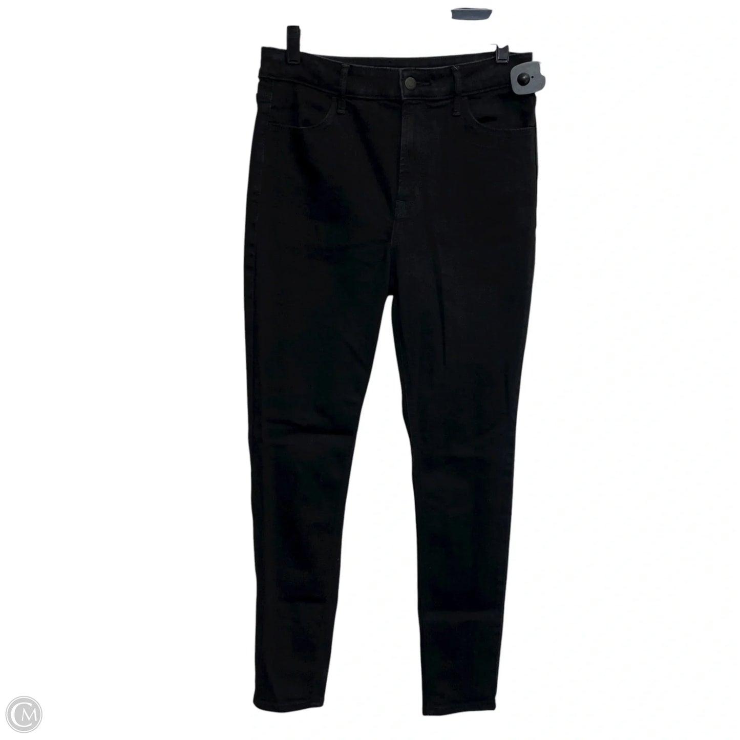 Jeans Skinny By Old Navy In Black Denim, Size: 8