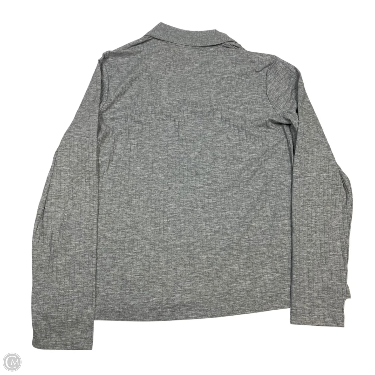 Top Long Sleeve By Esmara In Grey, Size: M