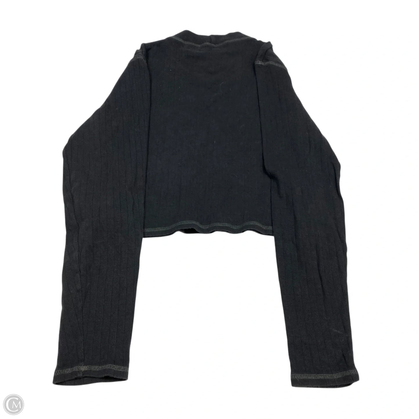 Top Long Sleeve By American Eagle In Grey, Size: Xl