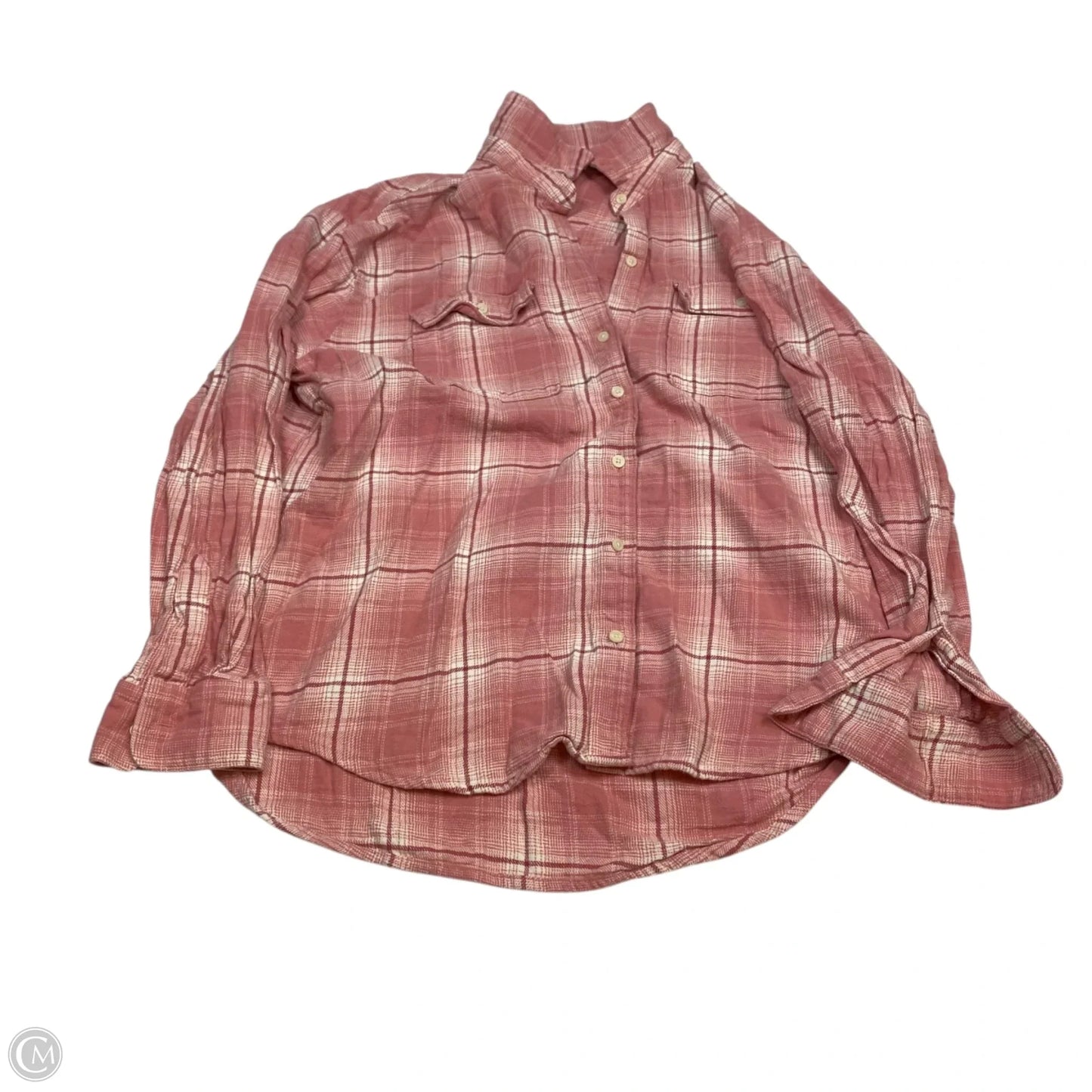 Top Long Sleeve By Old Navy In Pink, Size: L