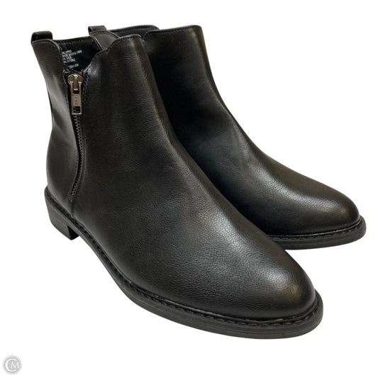 Boots Ankle Flats By Universal Thread In Black, Size: 7.5
