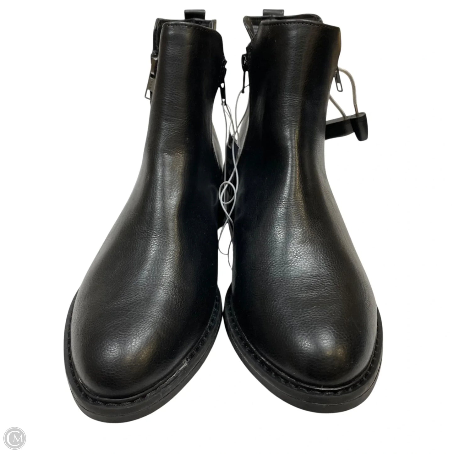 Boots Ankle Flats By Universal Thread In Black, Size: 7.5