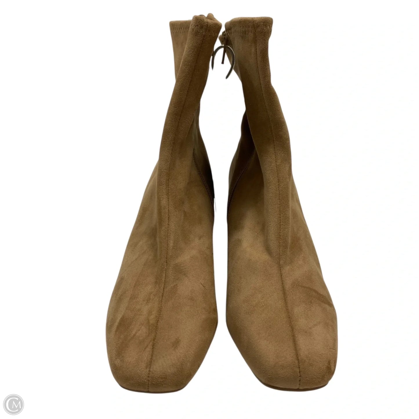 Boots Ankle Heels By A New Day In Tan, Size: 8