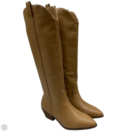 Boots Knee Flats By Universal Thread In Brown, Size: 7.5