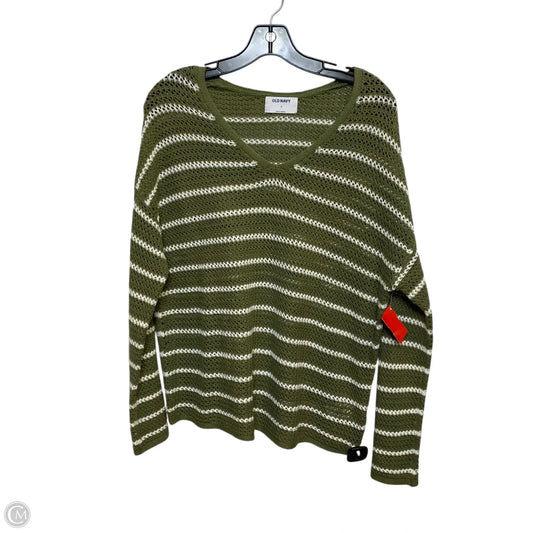 Top Long Sleeve By Old Navy In Green, Size: M