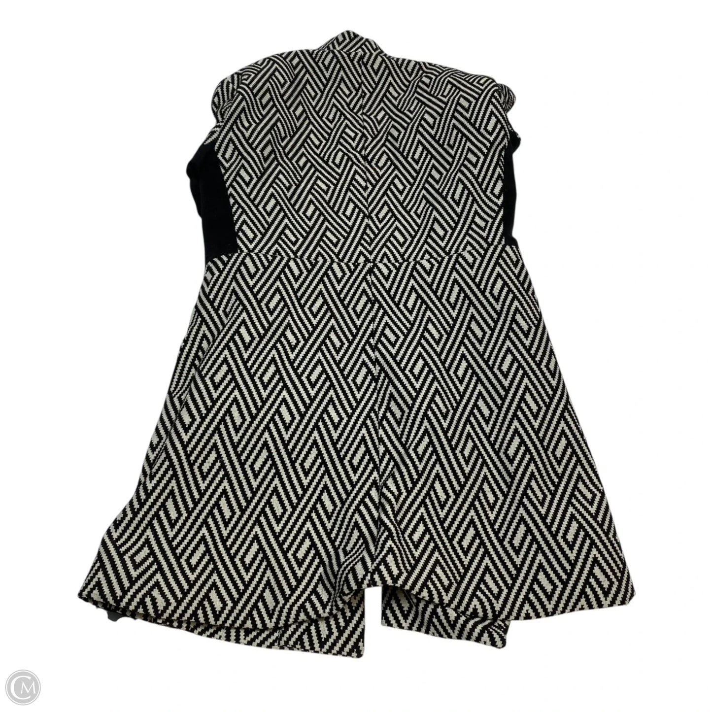 Blazer By Kasper In Black & Cream, Size: M