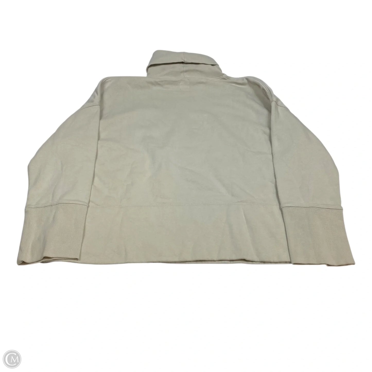 Sweatshirt Collar By Gap In Tan, Size: M