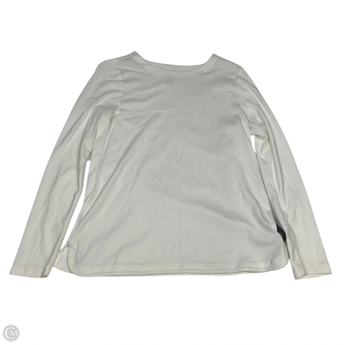 Top Long Sleeve Basic By J. Jill In White, Size: S