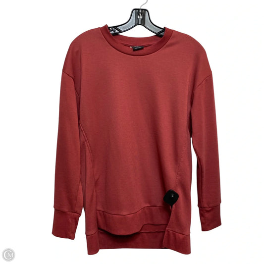 Athletic Sweatshirt Crewneck By New Balance In Red, Size: S