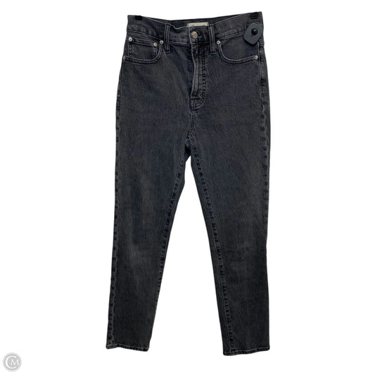Jeans Skinny By Madewell In Grey Denim, Size: 2