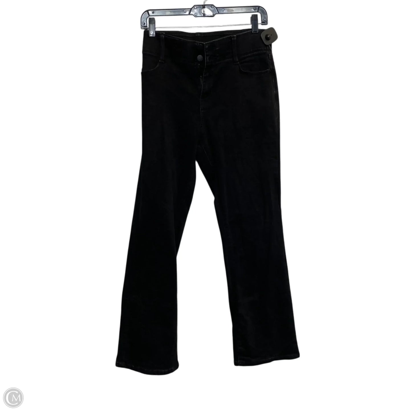 Jeans Boot Cut By Nine West Apparel In Black Denim, Size: 10