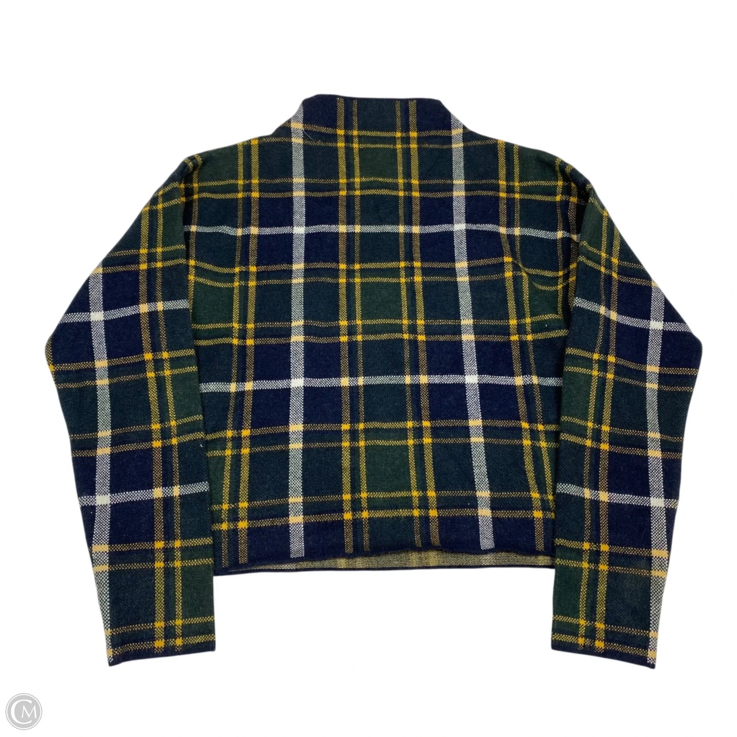 Sweater By Nicole Miller In Blue & Green, Size: S