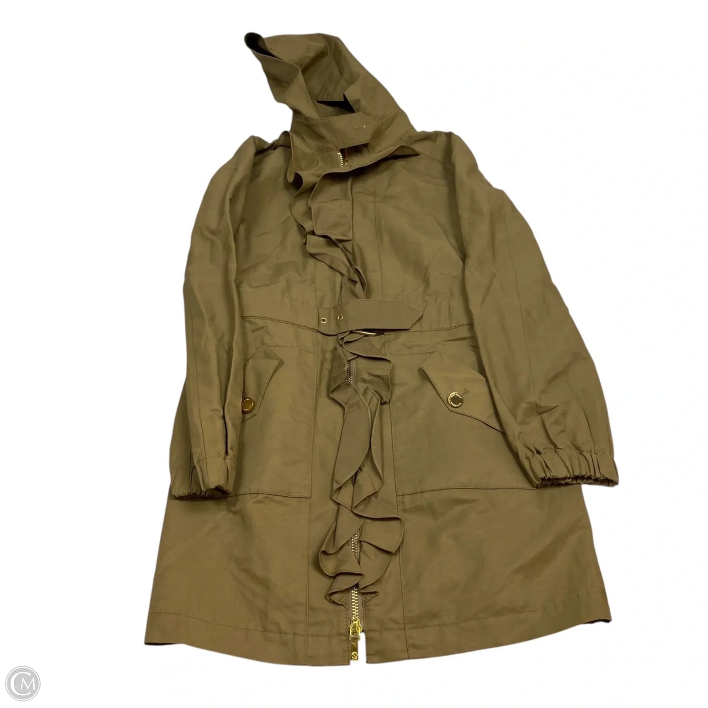 Jacket Designer By Tory Burch In Brown, Size: S