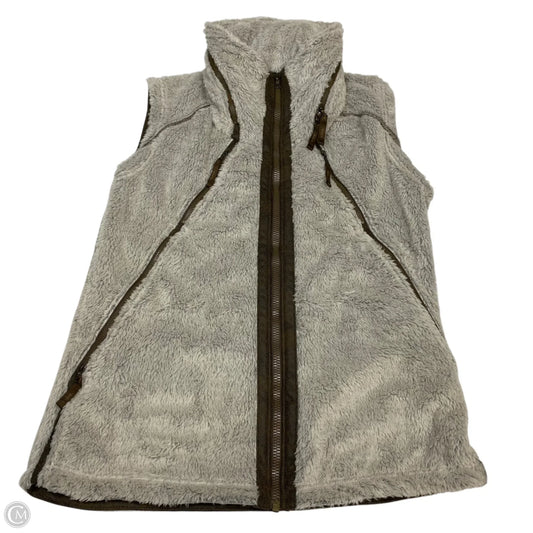 Vest Faux Fur & Sherpa By Kuhl In Grey, Size: L