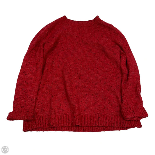 Sweater By J. Jill In Red, Size: M
