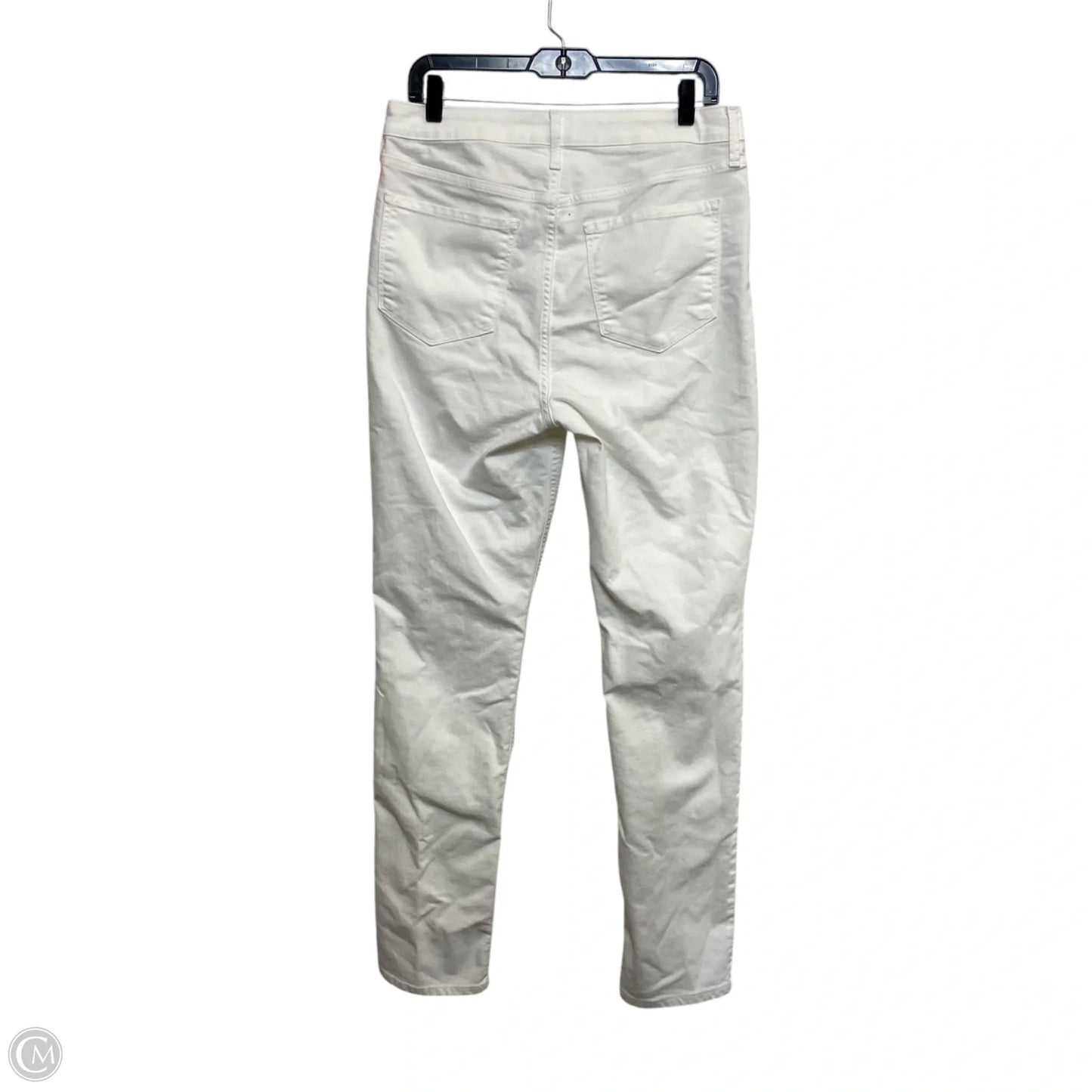 Jeans Straight By Old Navy In White Denim, Size: 12