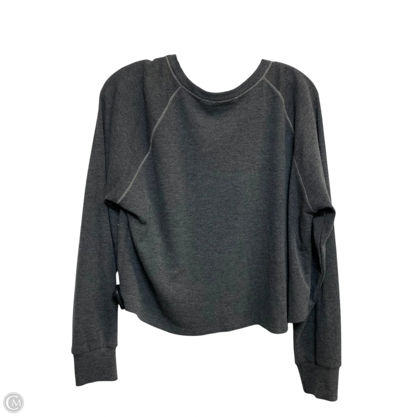 Top Long Sleeve By Lush In Grey, Size: L