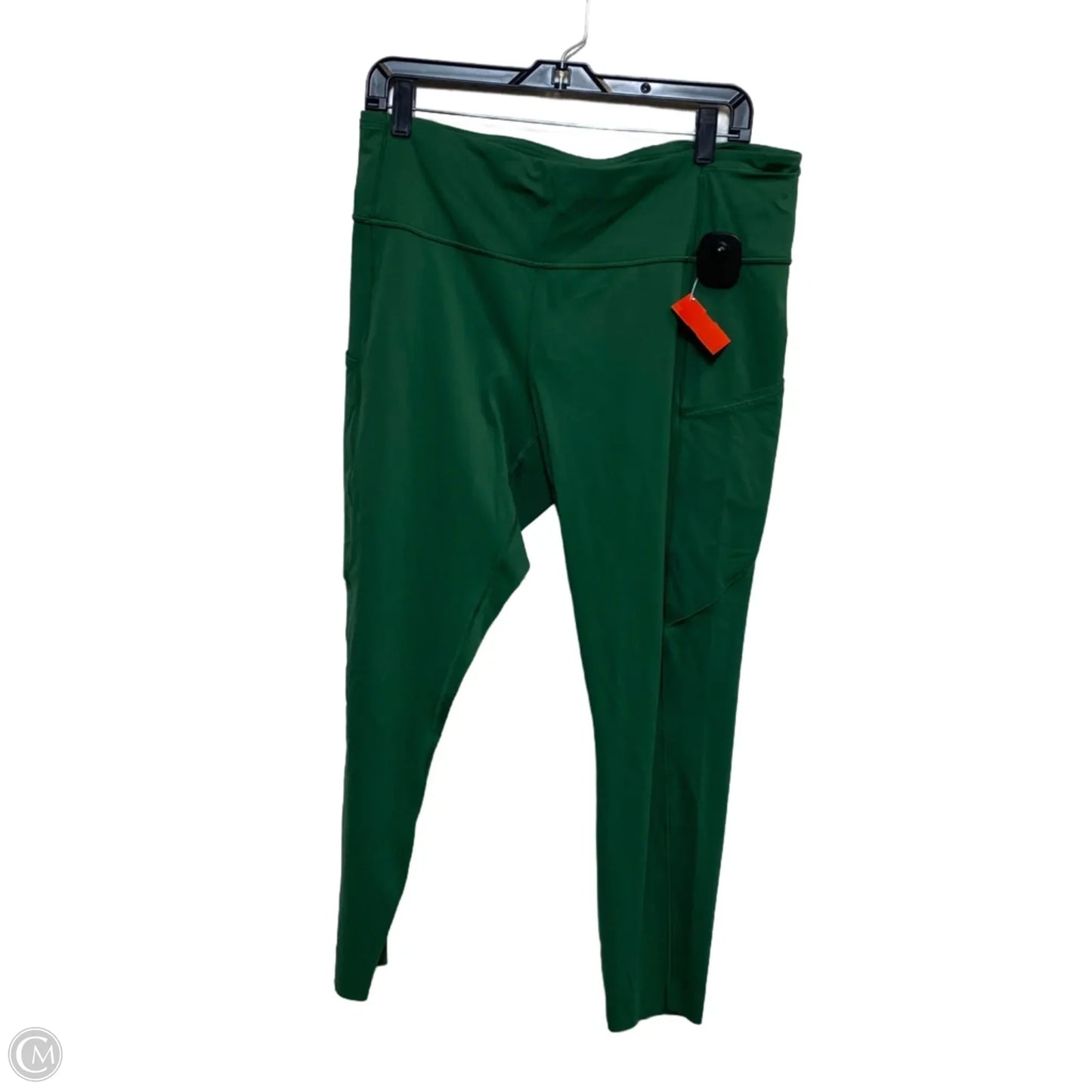 Athletic Leggings By Lululemon In Green, Size: L