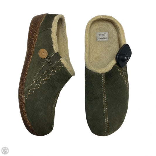 Shoes Flats By Earth Origins In Green, Size: 11