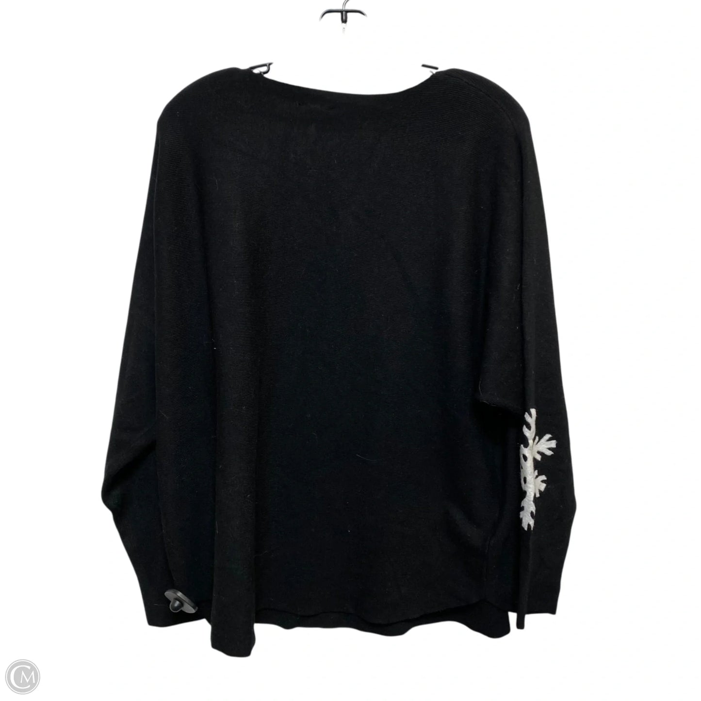 Top Long Sleeve By Aaeda In Black, Size: 1x