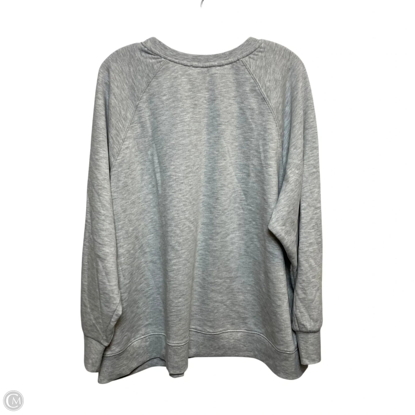 Top Long Sleeve By Jane And Delancey In Grey, Size: 2x
