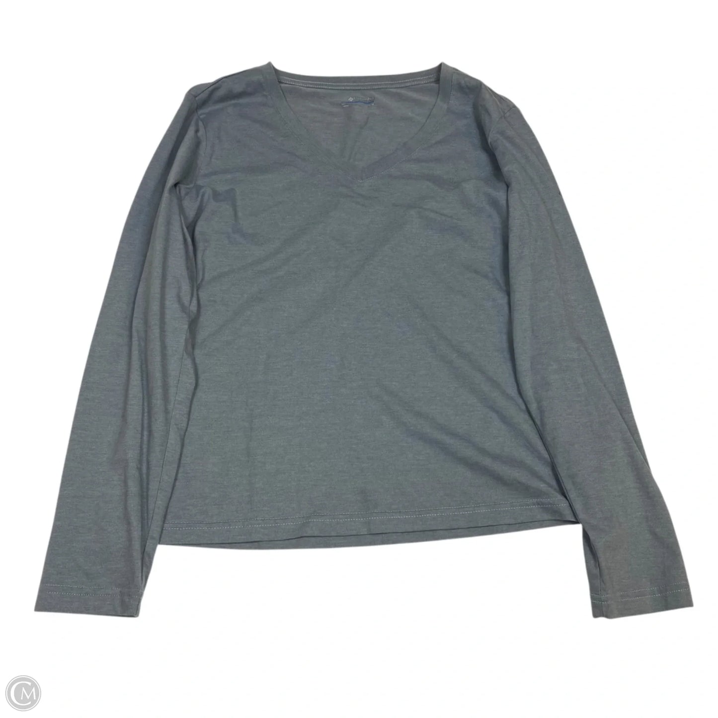 Athletic Top Long Sleeve Crewneck By Columbia In Grey, Size: M