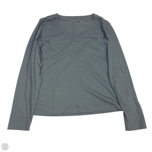 Athletic Top Long Sleeve Crewneck By Columbia In Grey, Size: M