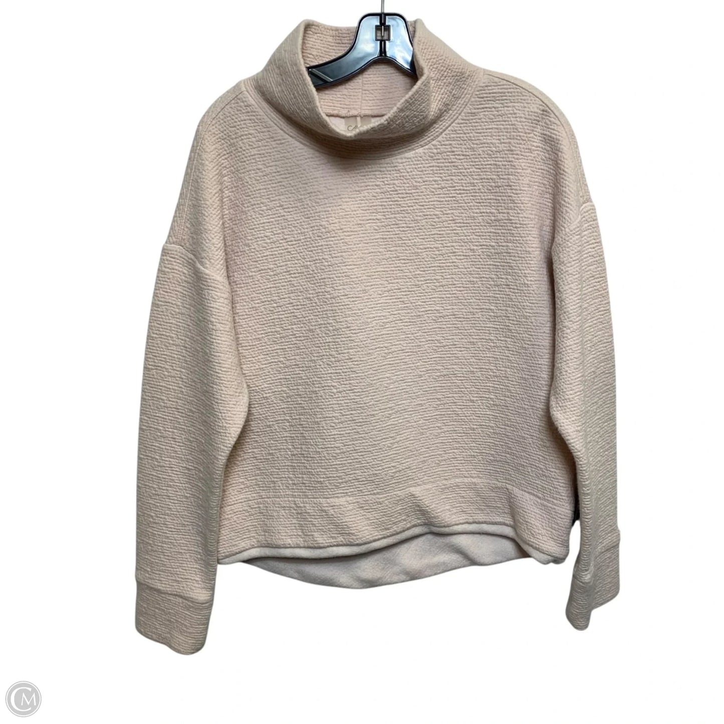 Athletic Top Long Sleeve Collar By Calia In Pink, Size: M