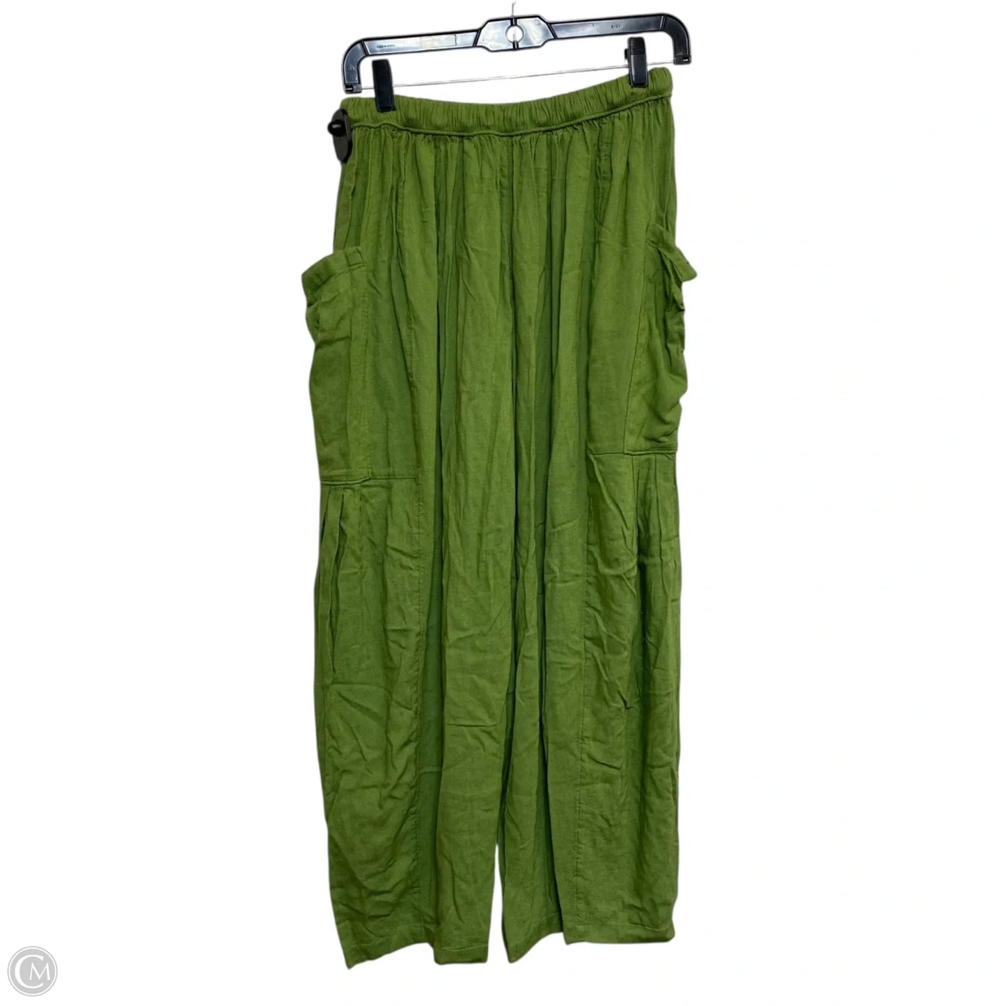 Pants Wide Leg By Free People In Green, Size: Xs