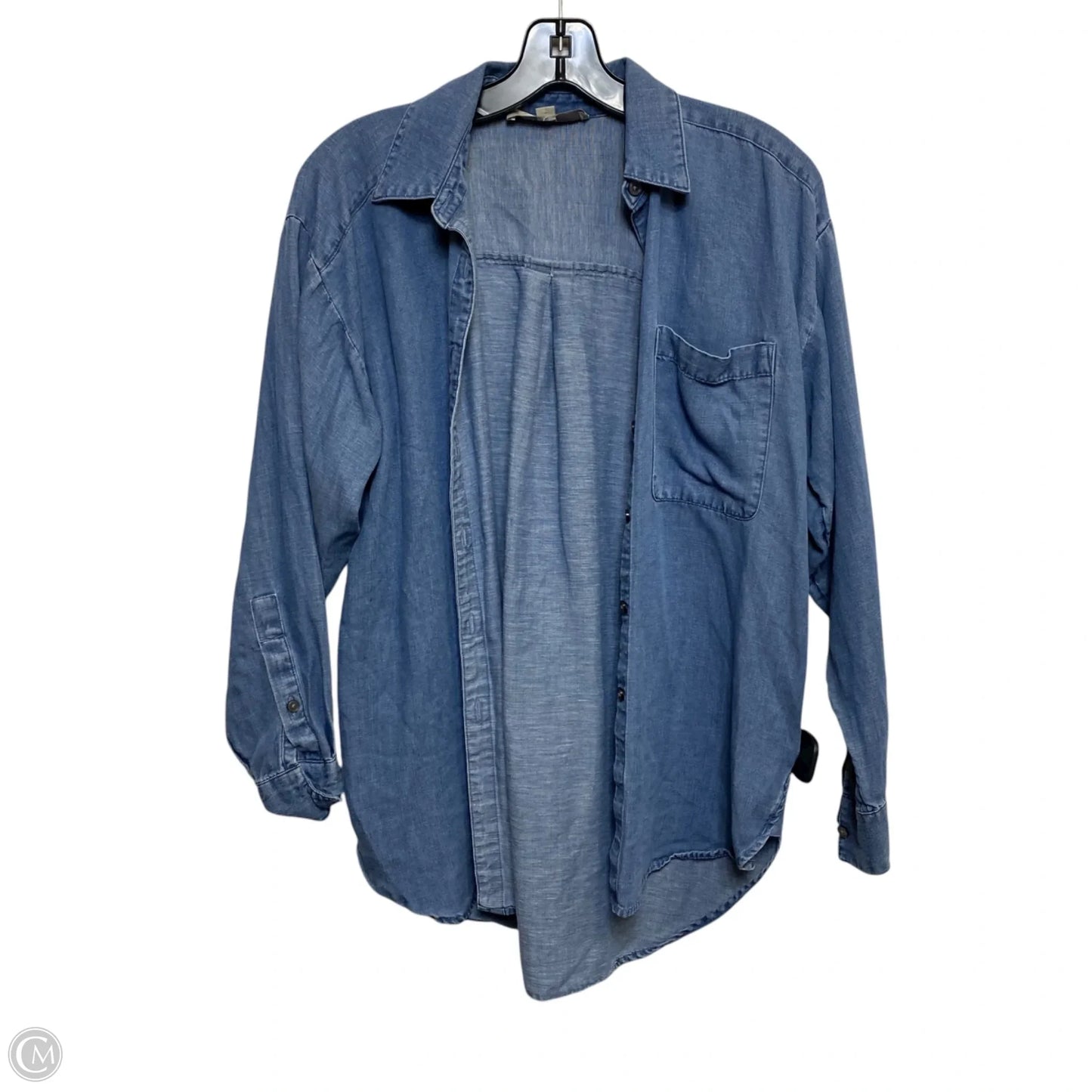 Top Long Sleeve By Loft In Blue, Size: Xs
