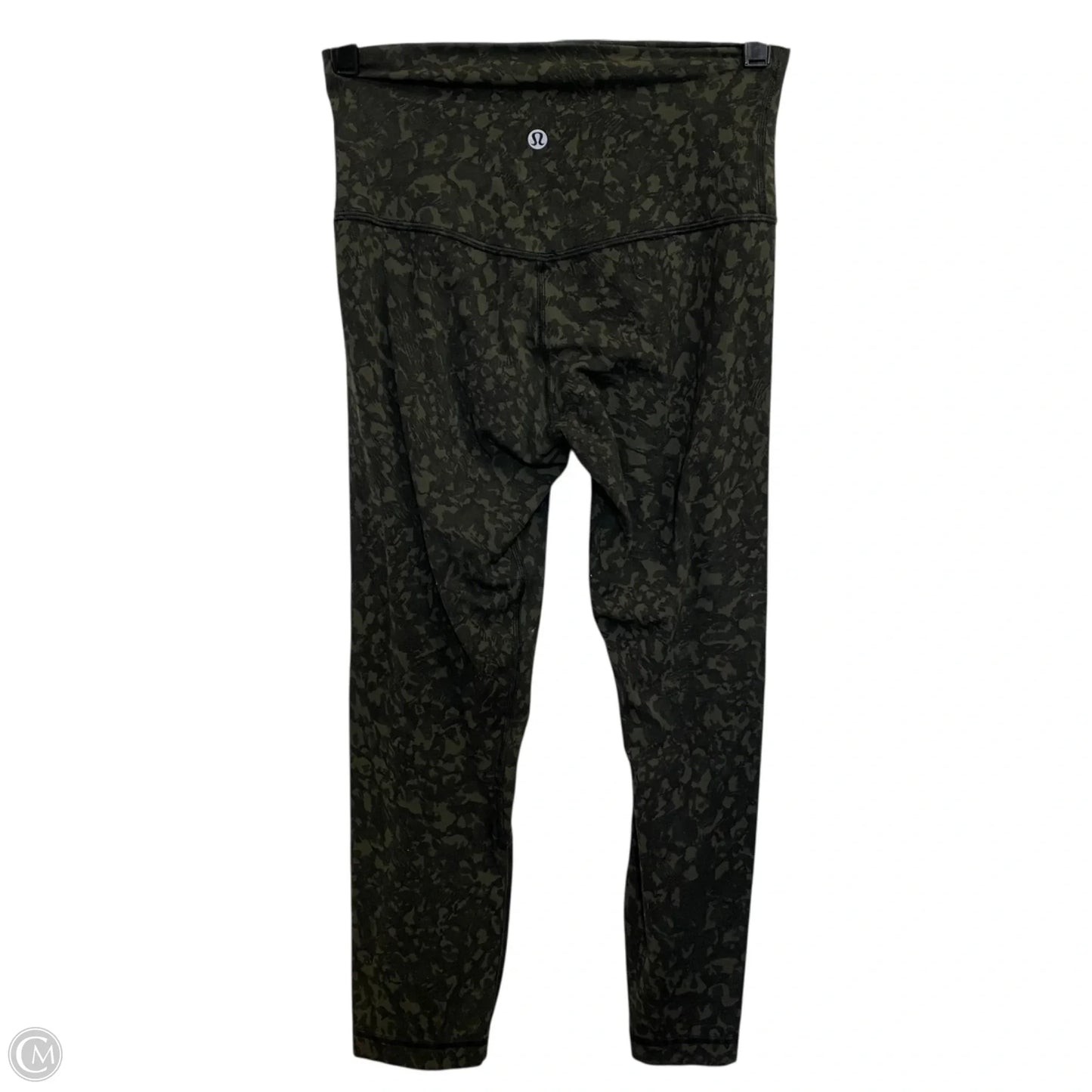 Athletic Leggings By Lululemon In Green, Size: S