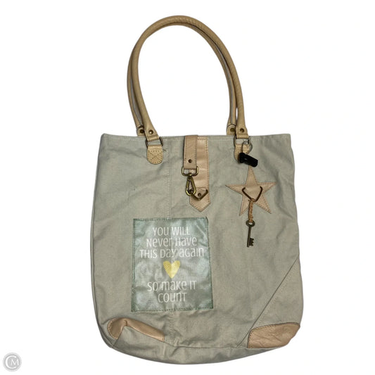 Tote By Vintage Addiction, Size: Medium