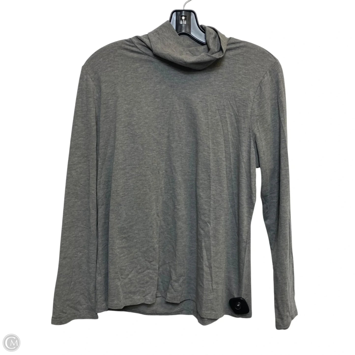 Top Long Sleeve Basic By Pure Jill In Grey, Size: Mp