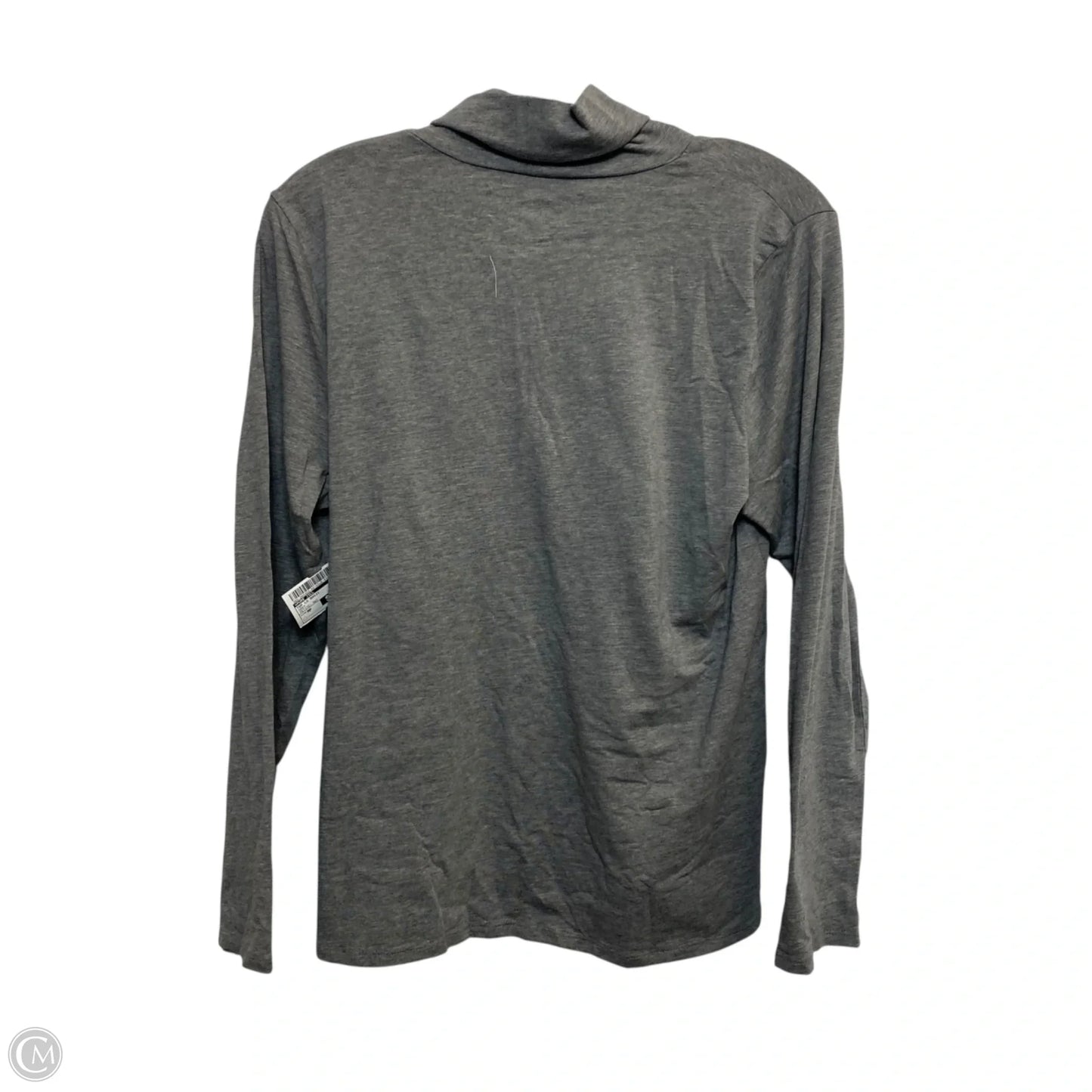 Top Long Sleeve Basic By Pure Jill In Grey, Size: Mp