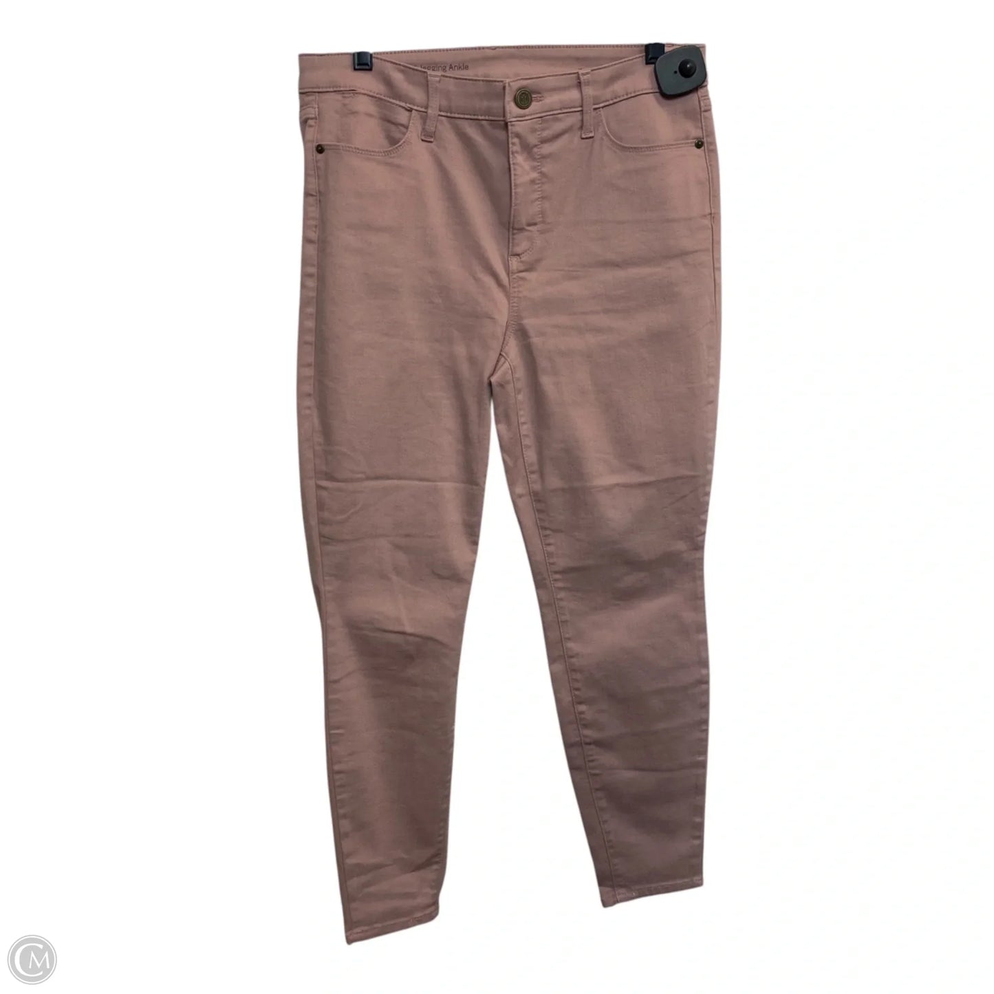 Jeans Jeggings By Talbots In Pink Denim, Size: 10p