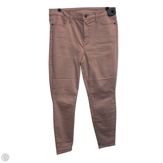 Jeans Jeggings By Talbots In Pink Denim, Size: 10p