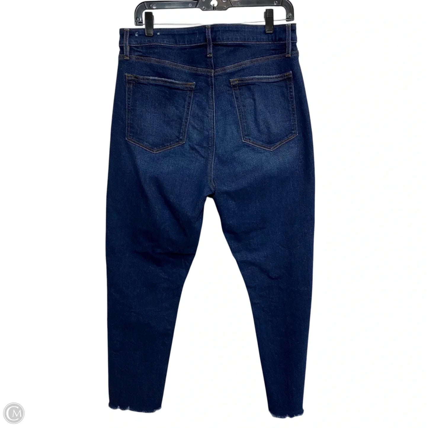 Jeans Skinny By Loft In Blue Denim, Size: 12