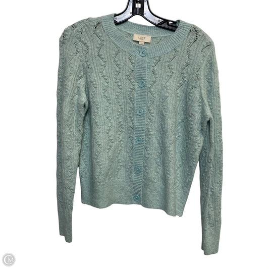 Cardigan By Loft In Green, Size: S