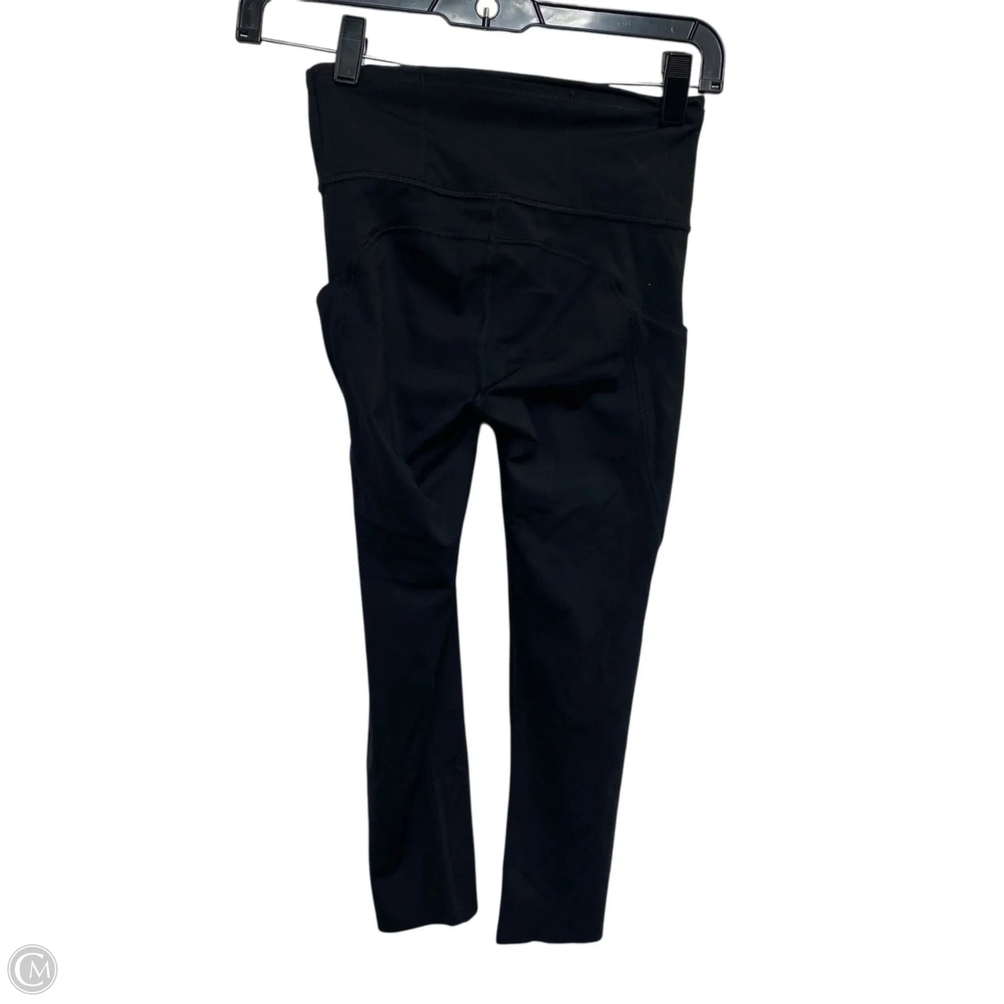 Athletic Leggings Capris Designer By Lululemon In Black, Size: Xs