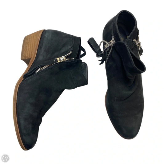Boots Ankle Flats By Sam Edelman In Black, Size: 7.5