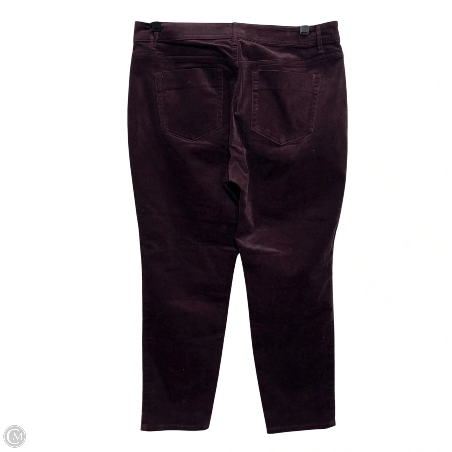 Pants Corduroy By J. Jill In Purple, Size: 10p