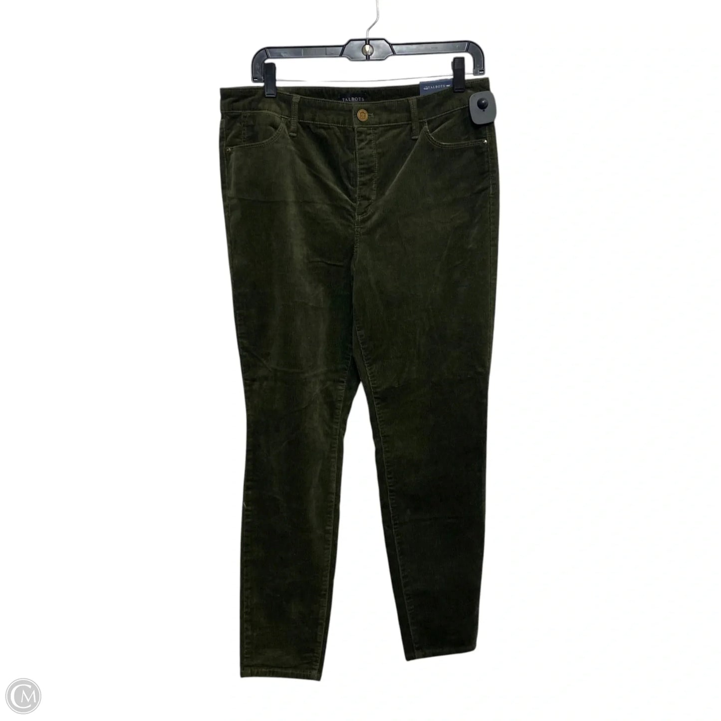 Pants Corduroy By J. Jill In Green, Size: 10p