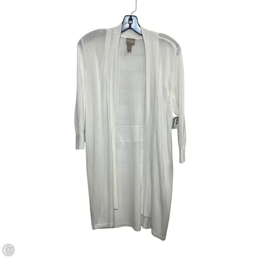 Cardigan By Chicos In White, Size: M