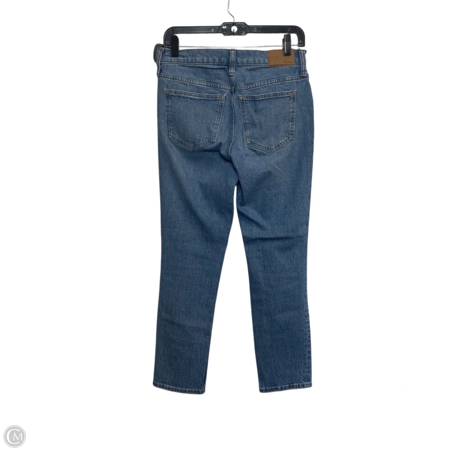 Jeans Straight By Madewell In Blue Denim, Size: 2