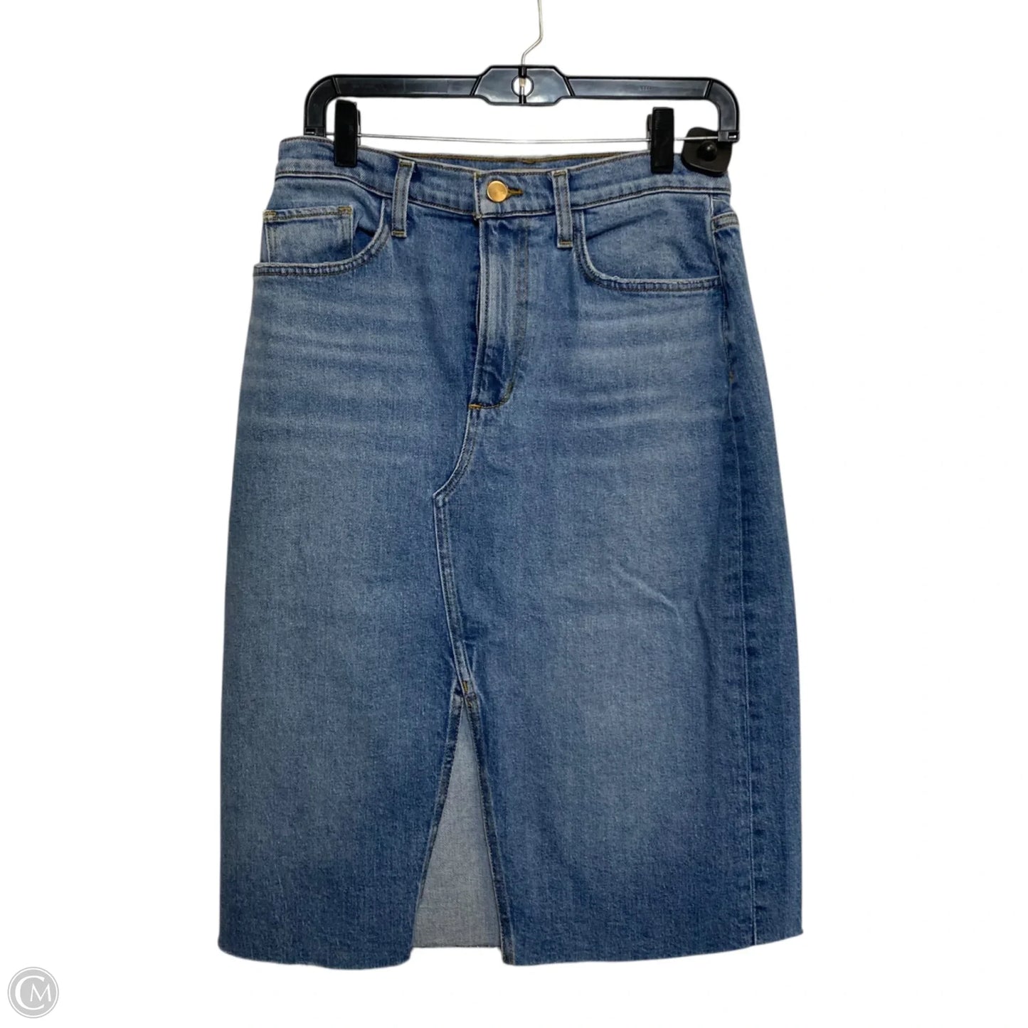 Skirt Designer By Joes Jeans In Blue Denim, Size: S