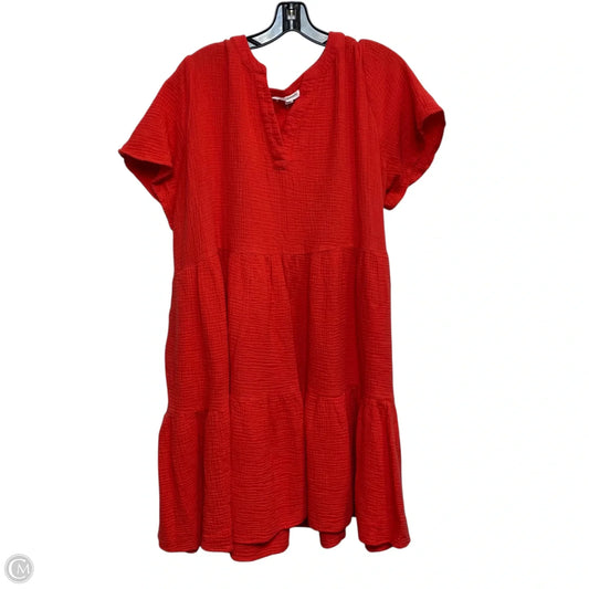 Dress Casual Short By Lucky Brand In Red, Size: 1x